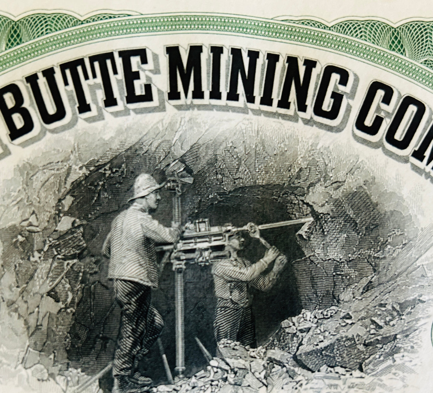 Mining Stocks, Set of 4 Authentic Stock Certificates, Oldest is year 1912 , Historic Mining United States Companies + postcard, Gift Ready