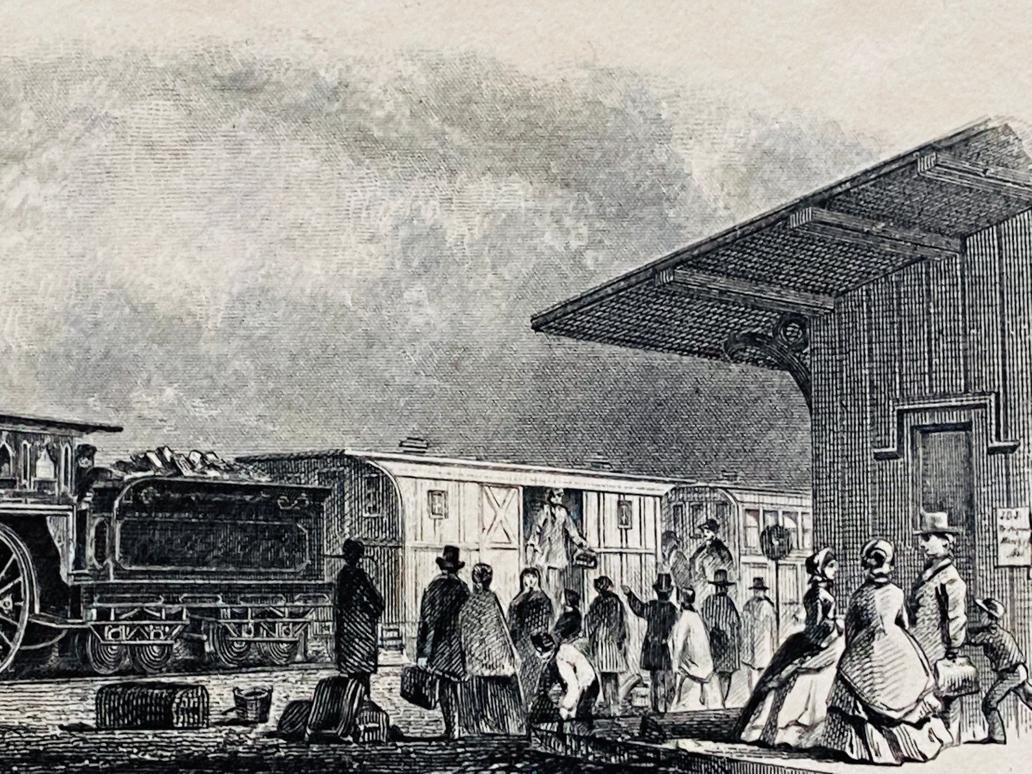 Old work, old world :( #illustration_daily #railways #indianrailwaystation  #chaos #indianillustrator | Instagram