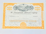 Set of 4 Gift Pack- Monopoly Railroad Authentic Stock Certificates + 4 Postcards