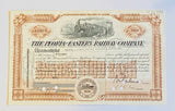 PEORIA AND EASTERN RAILWAY COMPANY Authentic Stock Certificate, Year 1963