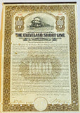 CLEVELAND SHORT LINE Gold Bond, Year 1911