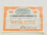 MAGMA COPPER, Year 1952