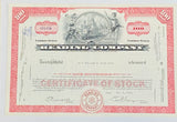 Set of 4 Gift Pack- Monopoly Railroad Authentic Stock Certificates + 4 Postcards