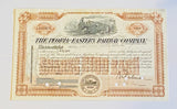 PEORIA AND EASTERN RAILWAY COMPANY Authentic Stock Certificate, Year 1963